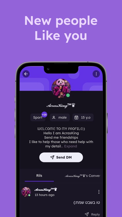 RilTopia - Social Chat App