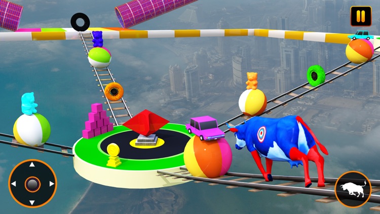 Animals Mega Ramp Challenge 3D screenshot-3