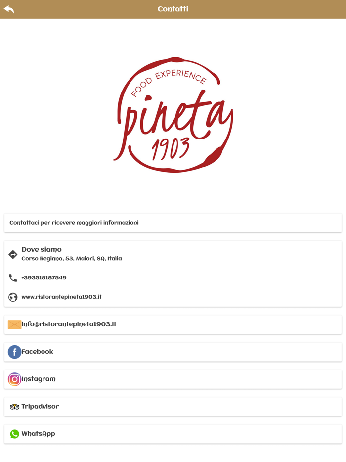 Pineta 1903 Cucina di Mare