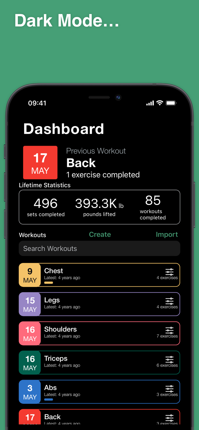 Atlas - Workout Logger