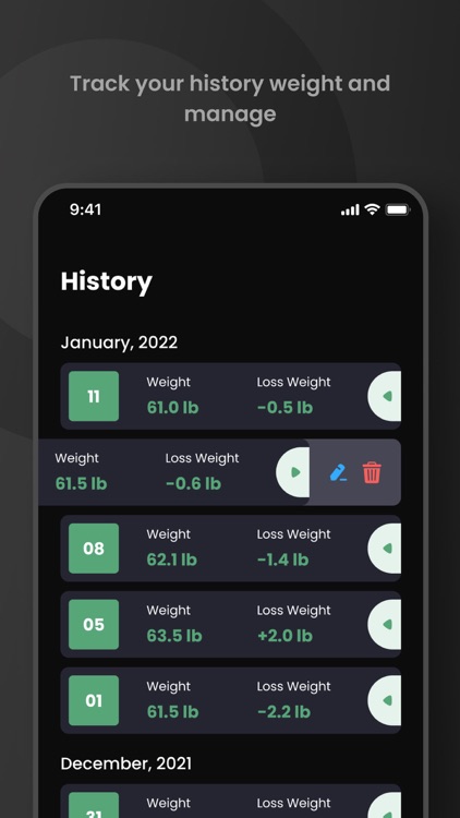 Goal Weight Tracker screenshot-3