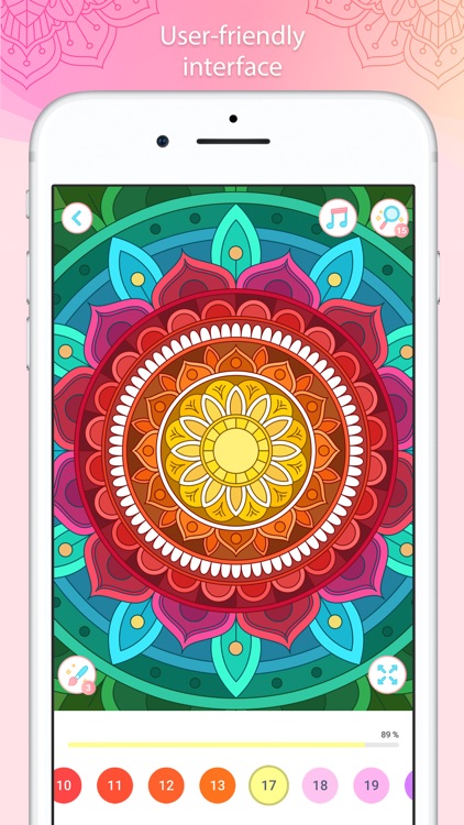 Color by Number – Mandala Book screenshot-4