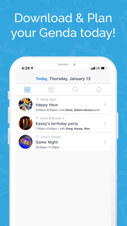 Genda: Calendar and Chat App screenshot-7