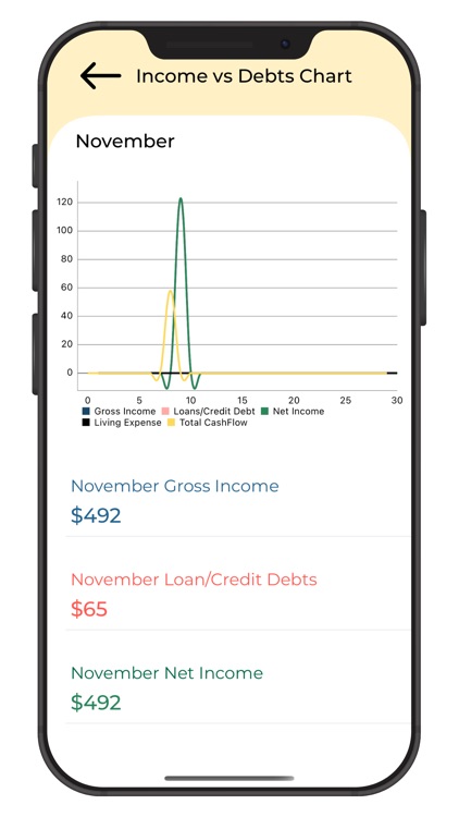 IncomeVsDebt screenshot-3