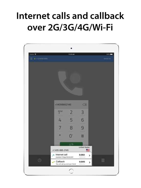 International Calling App:Telz screenshot 3