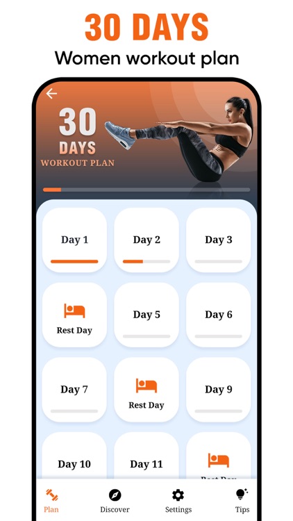 Flat Stomach Workout - 30 Days screenshot-5