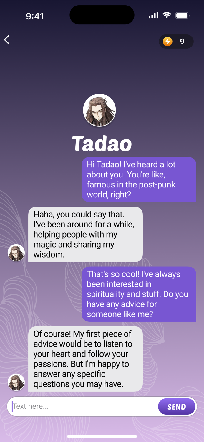 Anime Virtual Friend - AI Chat