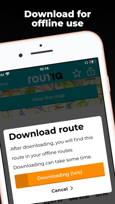 Routiq (route.nl) iPhone app afbeelding 5