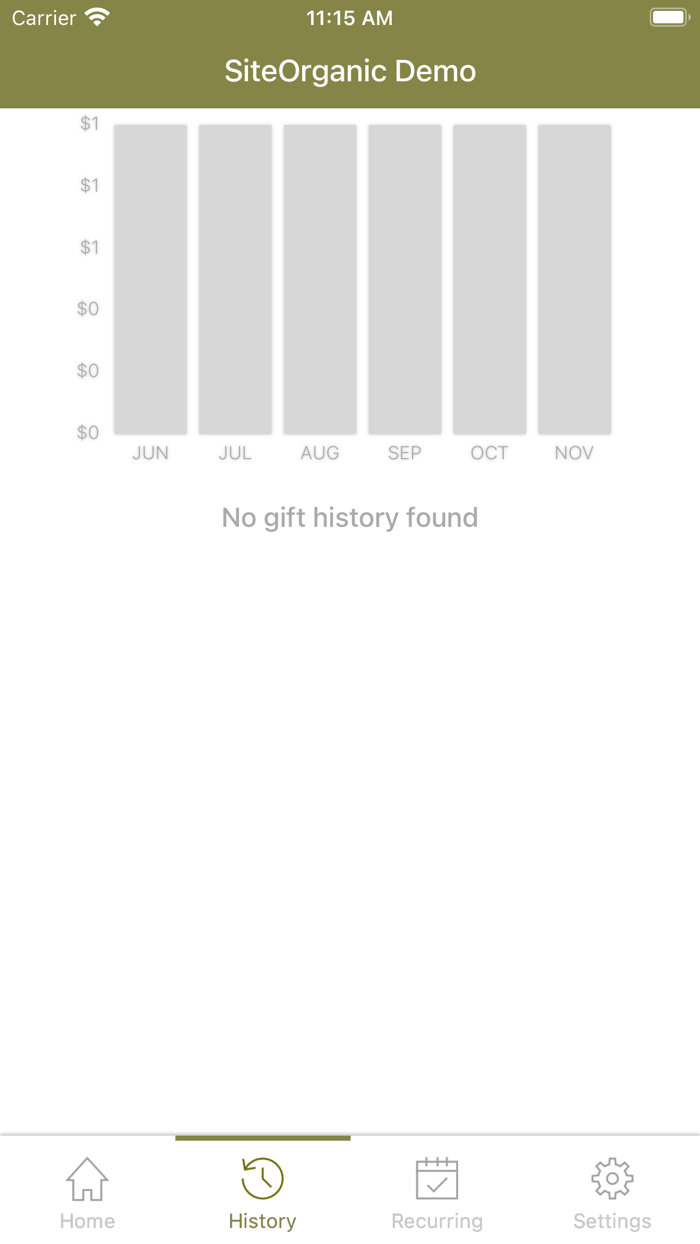 SiteOrganic Online Giving