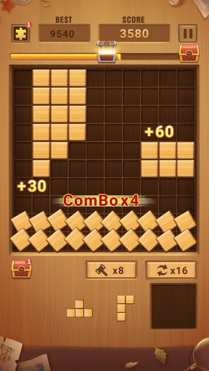 Block Puzzle Wood Puzzle Game screenshot-5