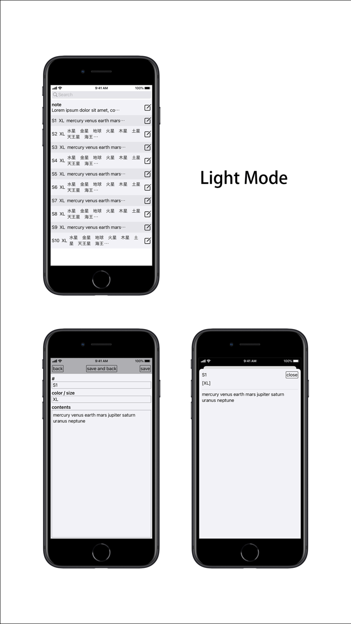 Packing List for moving