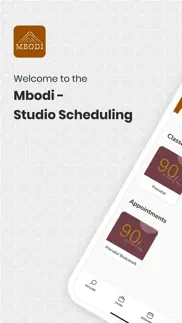 mbodi - studio scheduling iphone screenshot 1