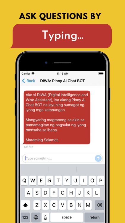 DIWA: Pinoy AI Chat BOT screenshot-3