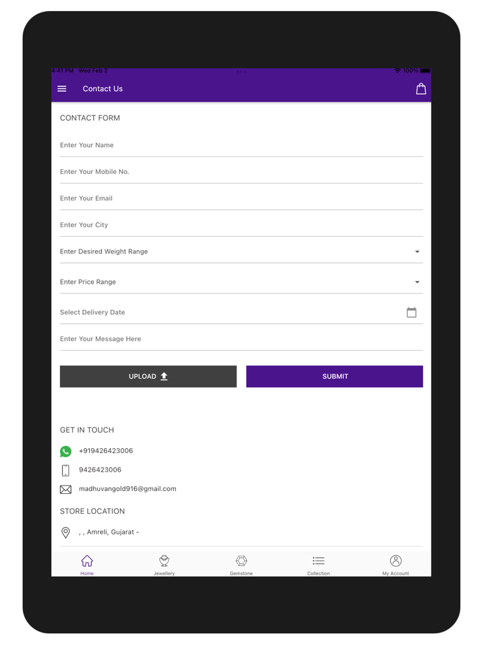 Madhuvan Gold Art Jewelry App