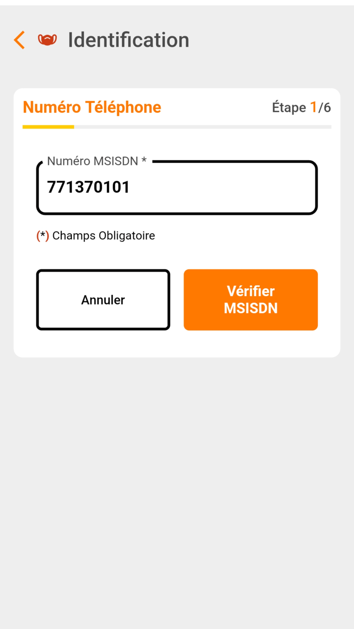 Kaabu Orange SENEGAL