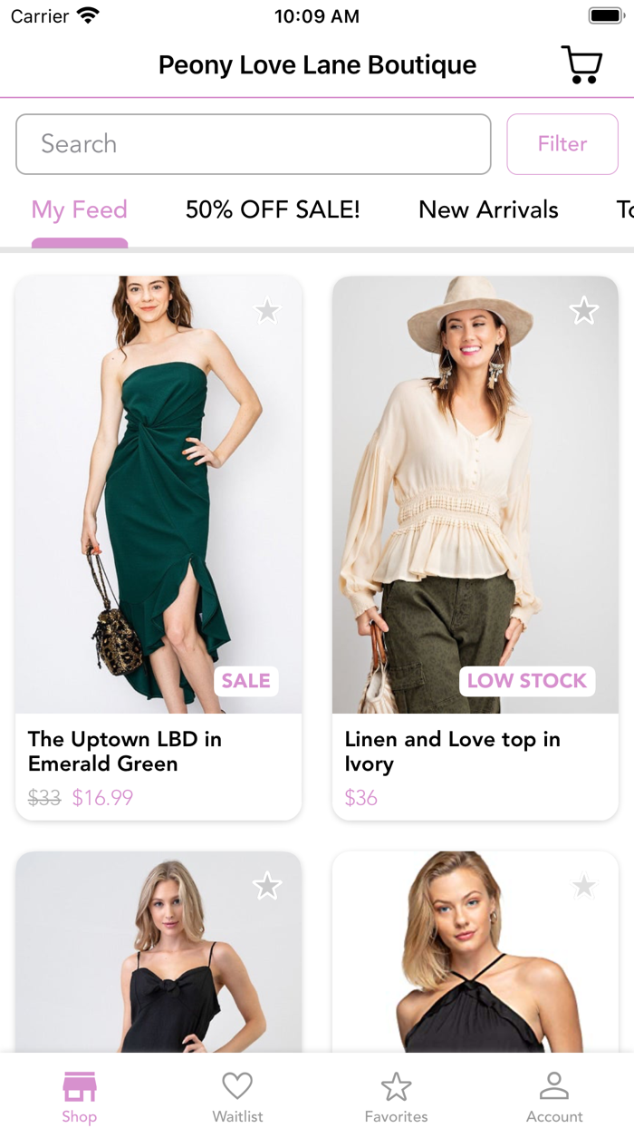 Peony Love Lane Boutique