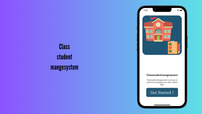 Screenshot #1 pour Classstudentmangesystem