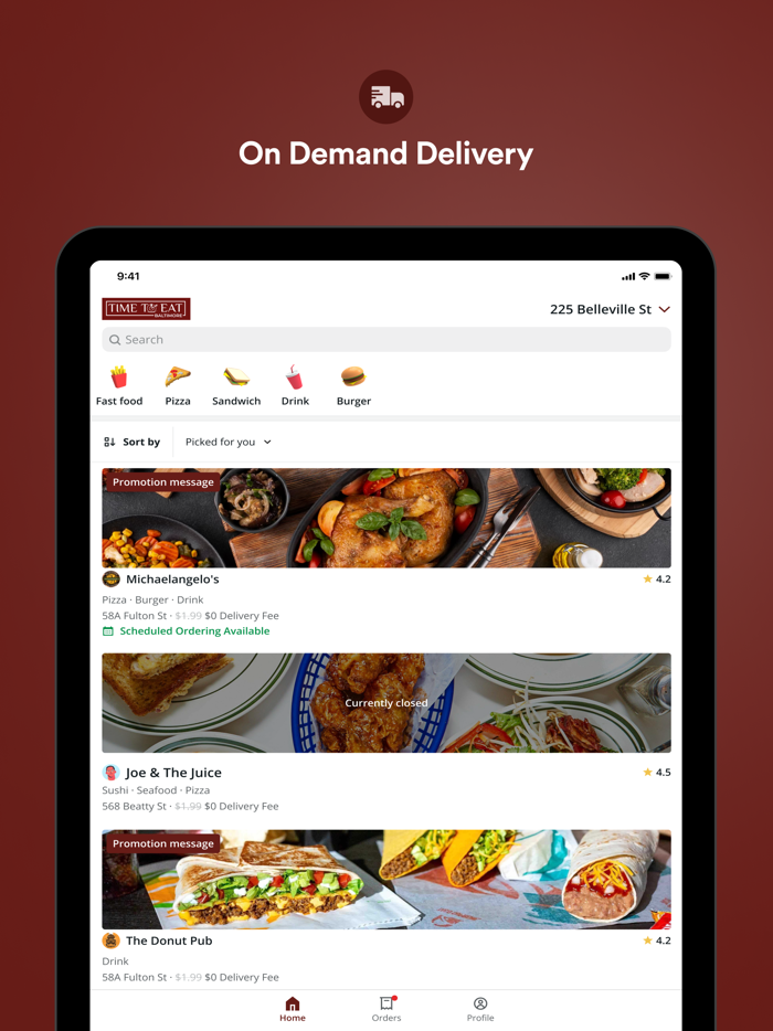 Time To Eat Baltimore Delivery