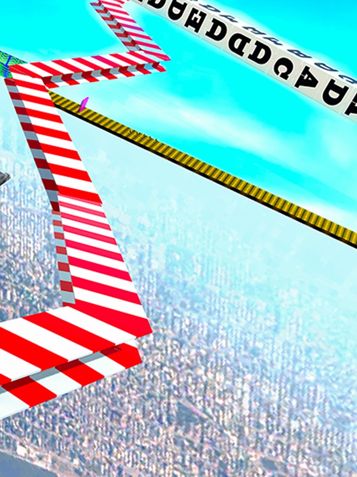 Epic Cow Parkour Sim Ramp Run