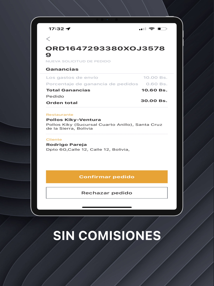 Zass – para Repartidores