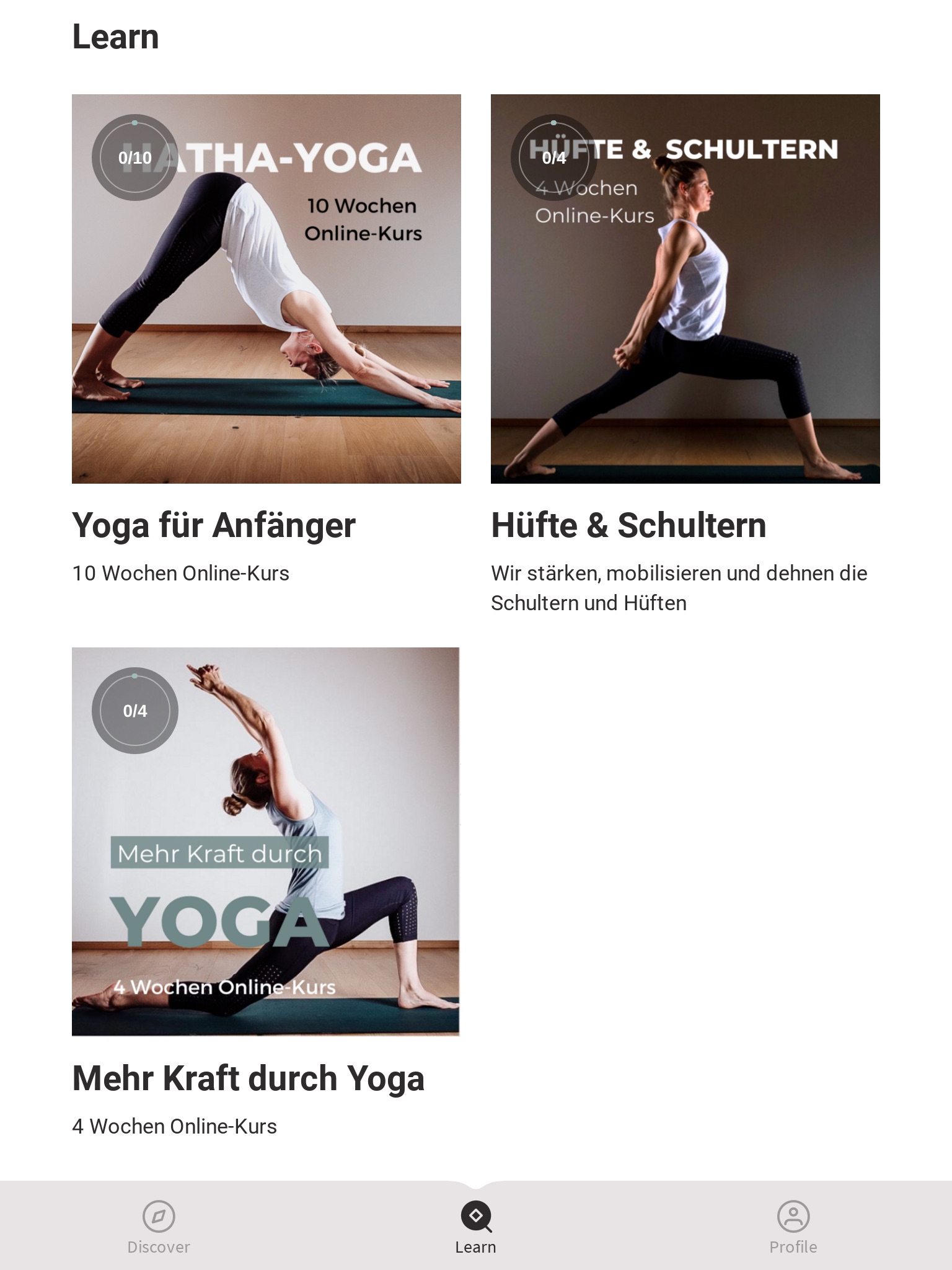Yoga:ja screenshot 2