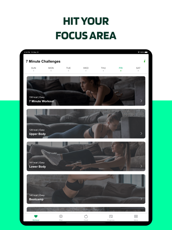 Home Fitness: 7 Minute Workout screenshot 3