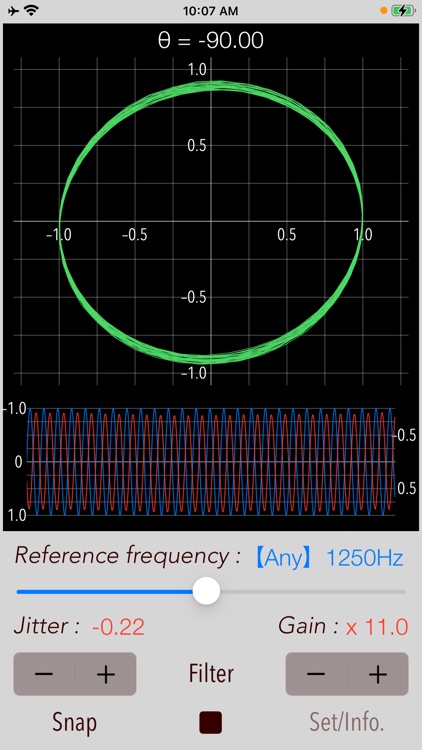 Sound Lissajous Meter screenshot-5