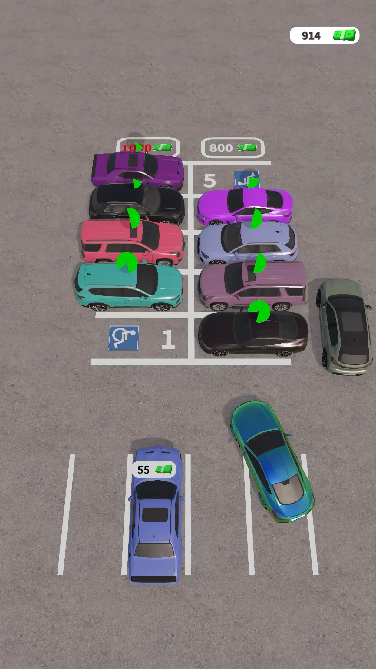 car lot management is a fun car parking