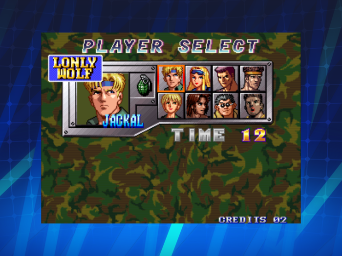 SHOCK TROOPERS ACA NEOGEO