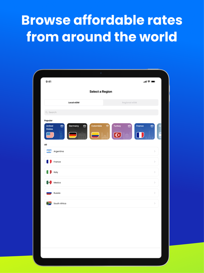 aloSIM  eSIM Internet Data