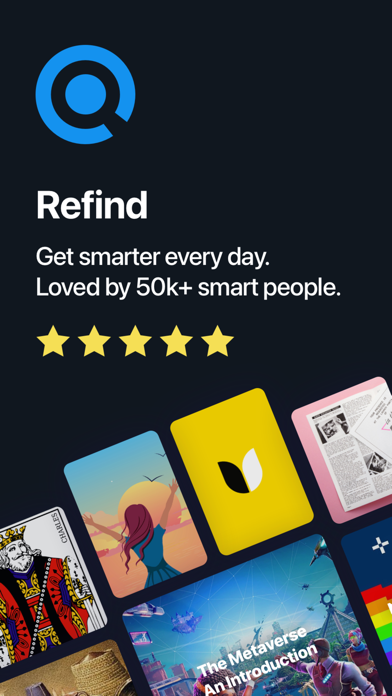 Refind: Get Smarter Every Dayのおすすめ画像1