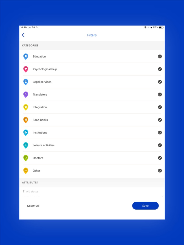 Umapa Ukrainian Community Map