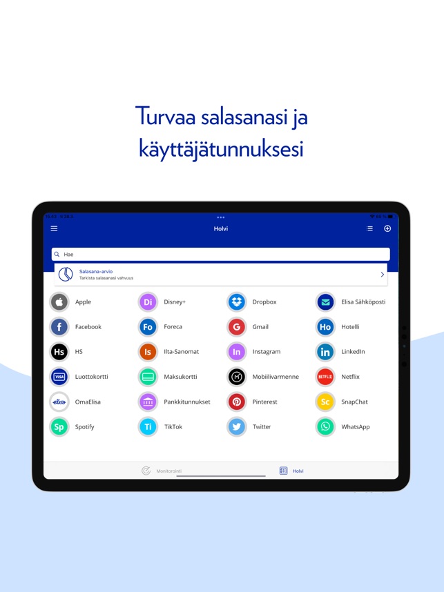 Elisa Identiteettisuoja App Storessa