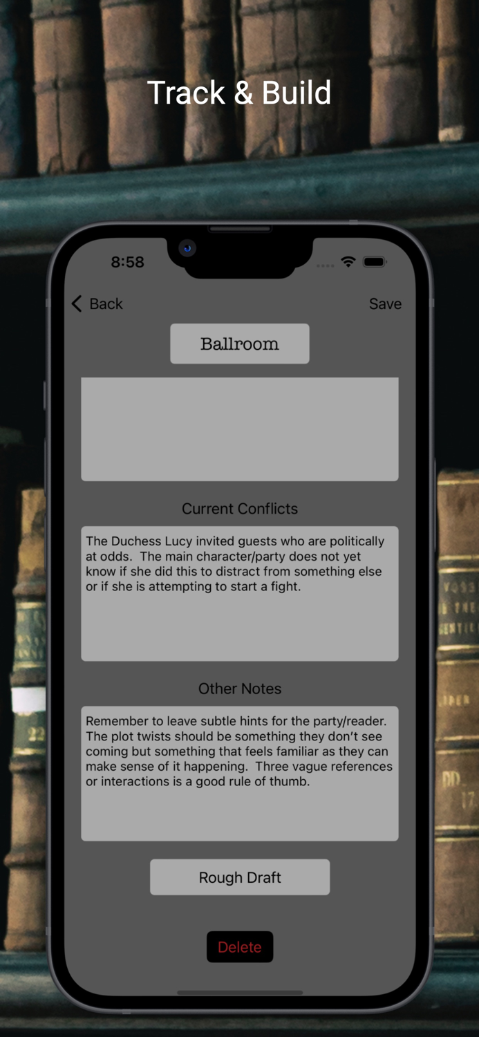Sidekick - Writing  TTRPG