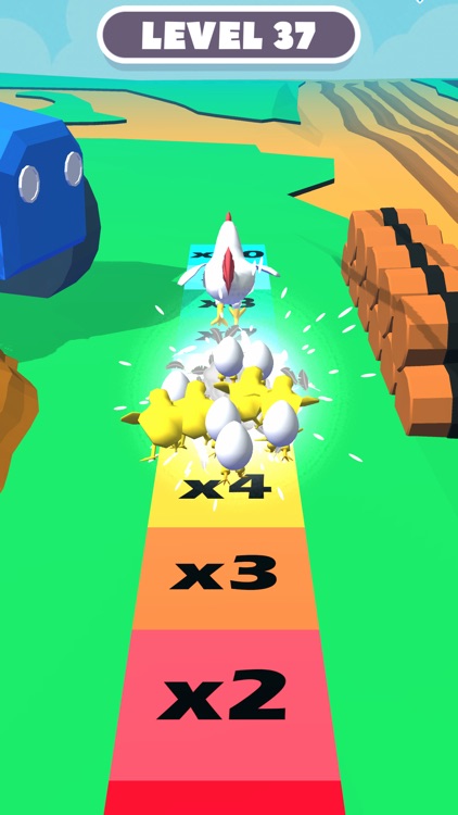 Chicken Runner 3D! screenshot-4