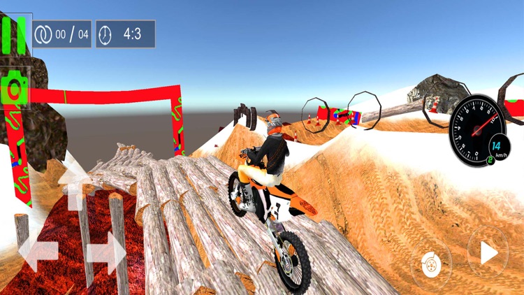 Mountain Dirt Bike Racing 3D screenshot-3