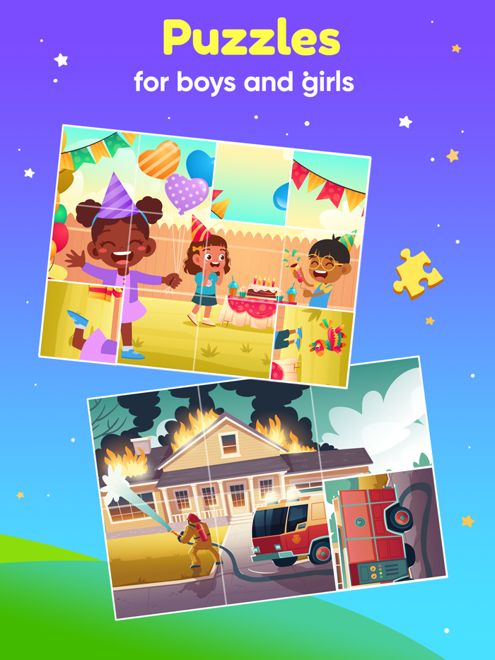 Binky Puzzle kids game age 2-5