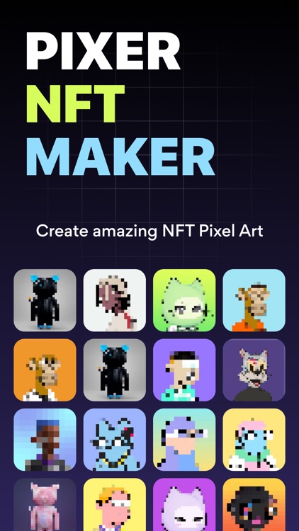 Pixer: NFT Pixel Art Maker