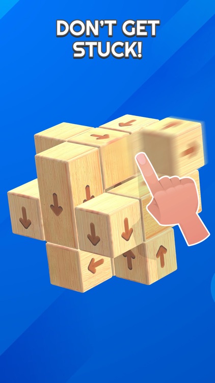 TAP 3D WOOD BLOCK AWAY free online game on