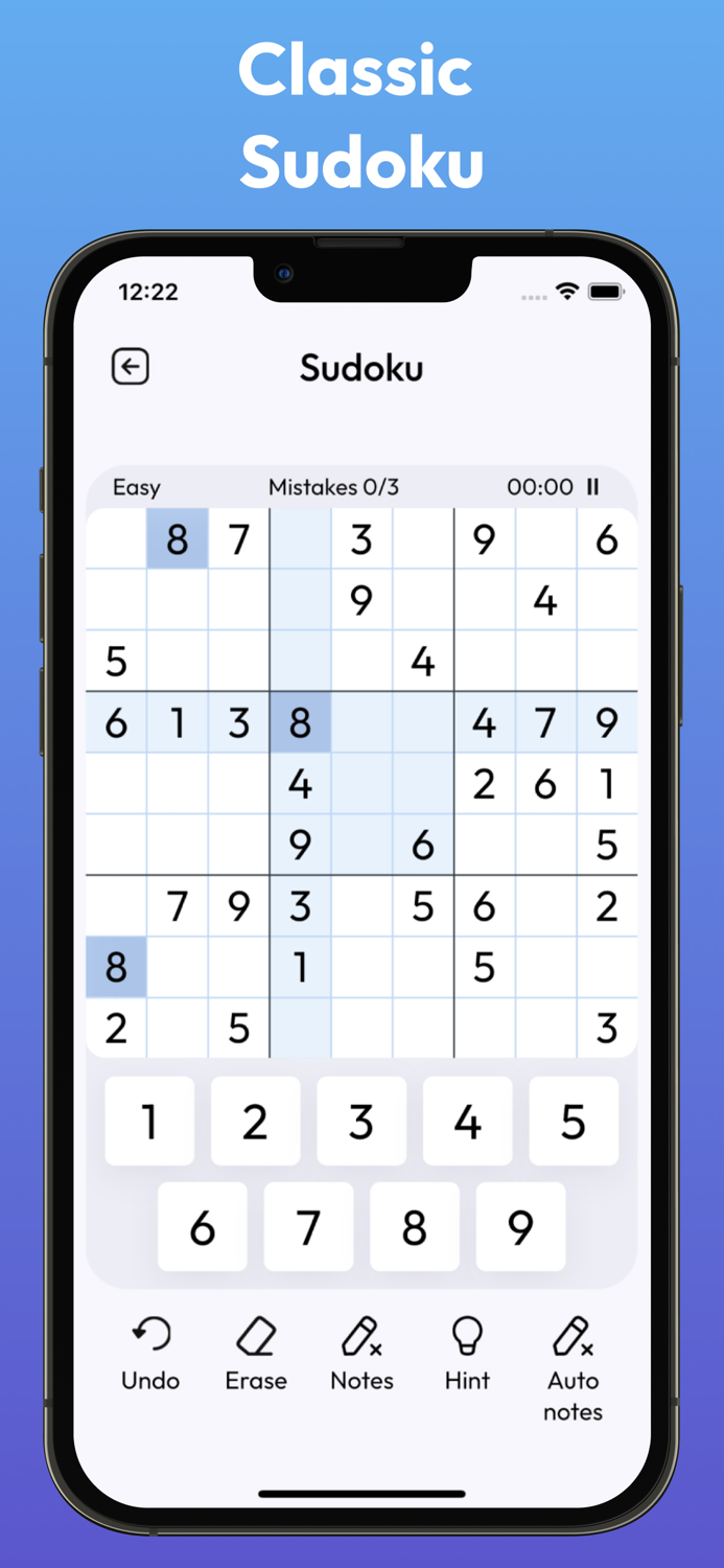 Classic Sudoku - Logic Puzzles