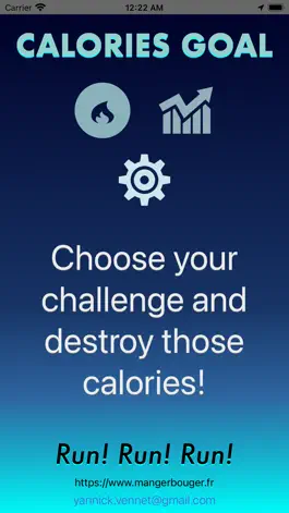 Game screenshot CALORIES CHALLENGE mod apk