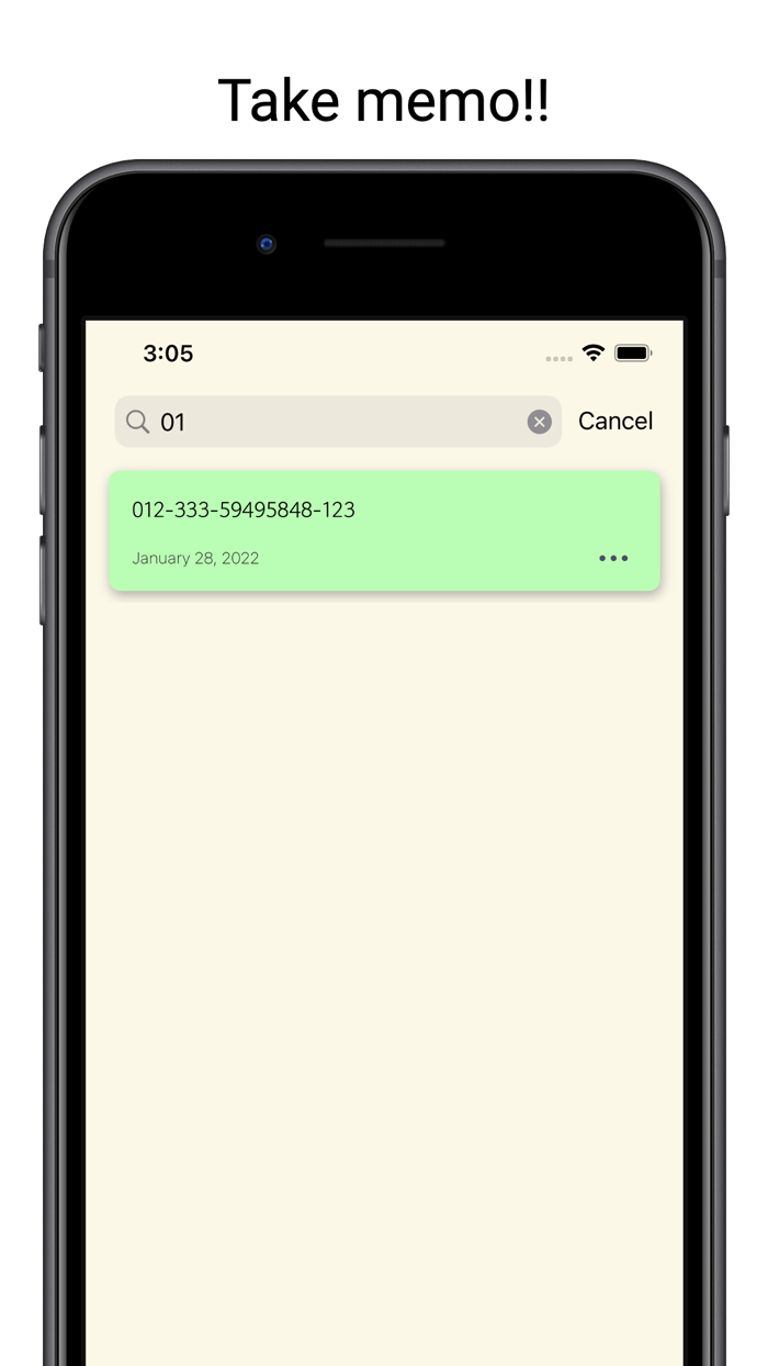 Note - simple and easy