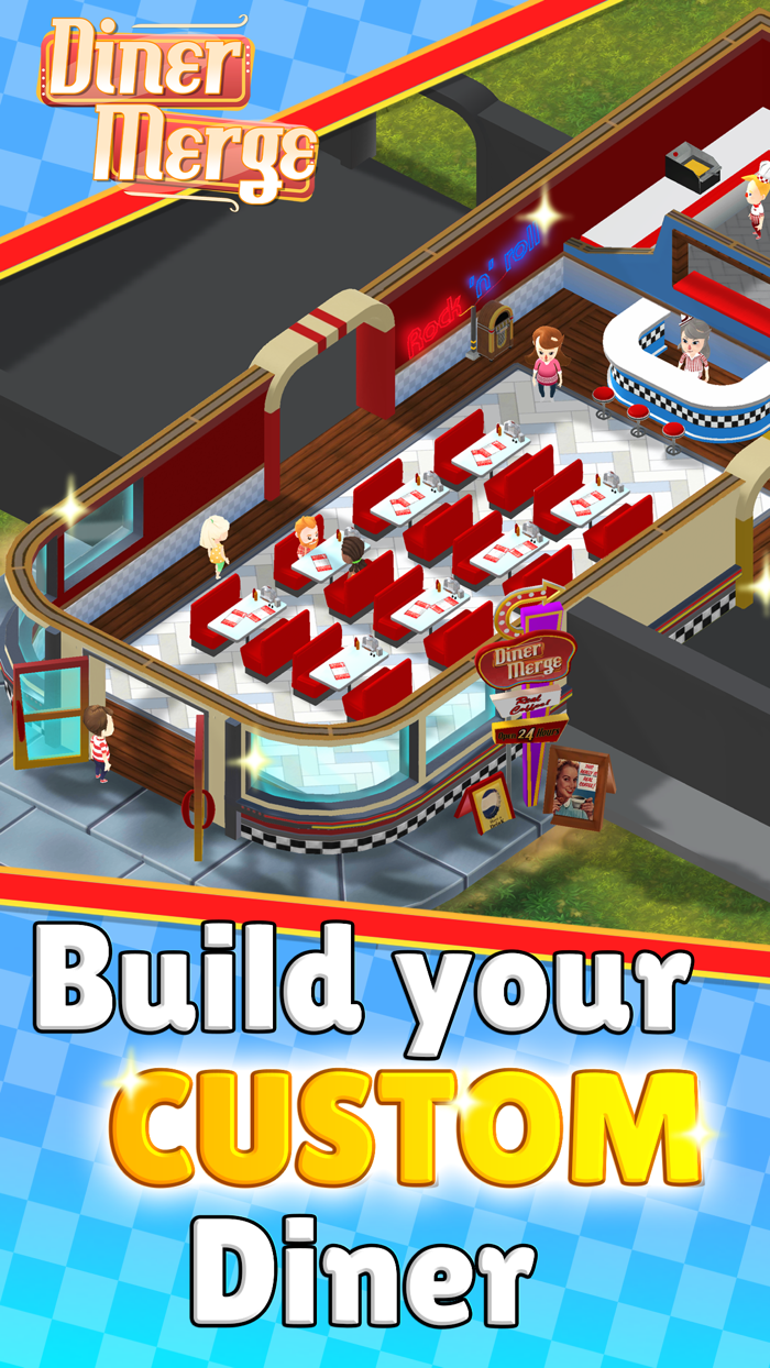 Diner Merge - Cooking Game