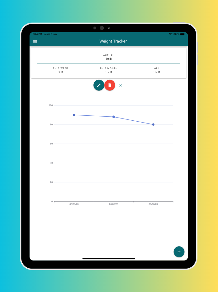 Easy Weight Tracking