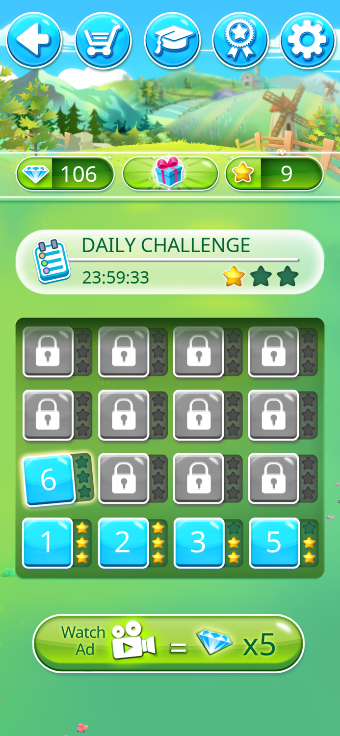 Happy Farm fill in the fields