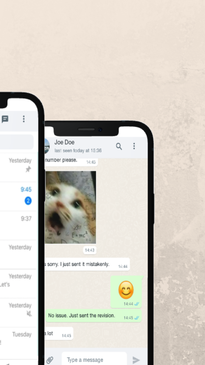 Dual Web Messenger for WA  TG
