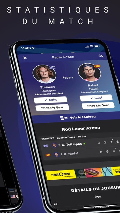 TennisONE – Tennis Live ScoresCapture d'écran de 4