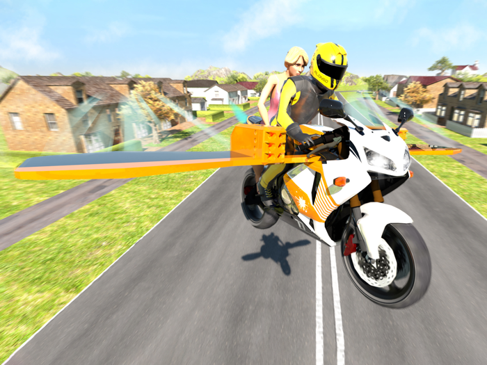 Flying Motorbike Bike Pilot