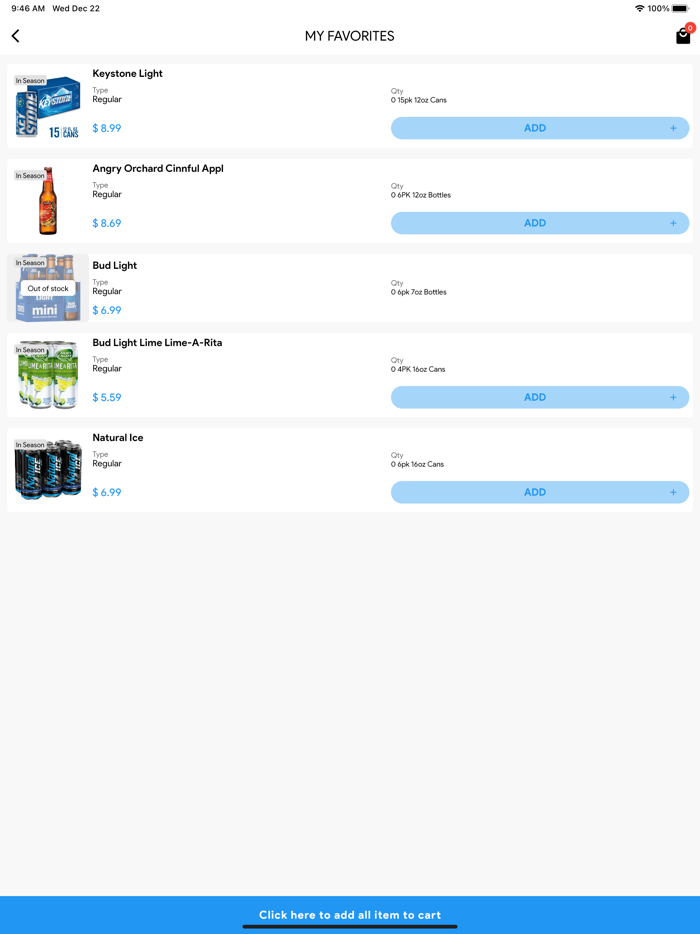 Prime Hub Alcohol Delivery