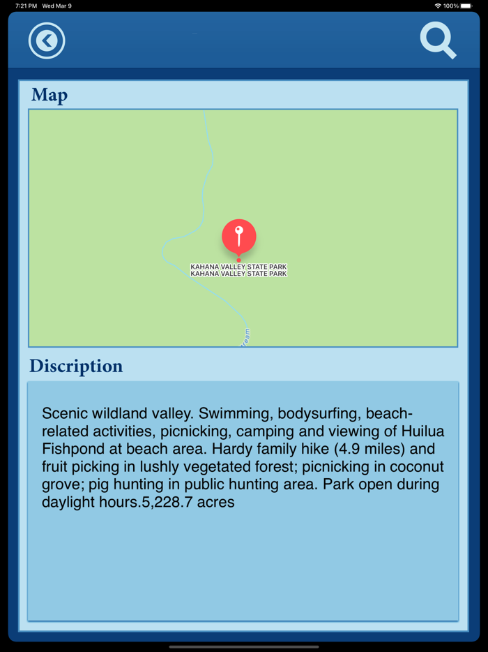 Hawaii -State  National Parks